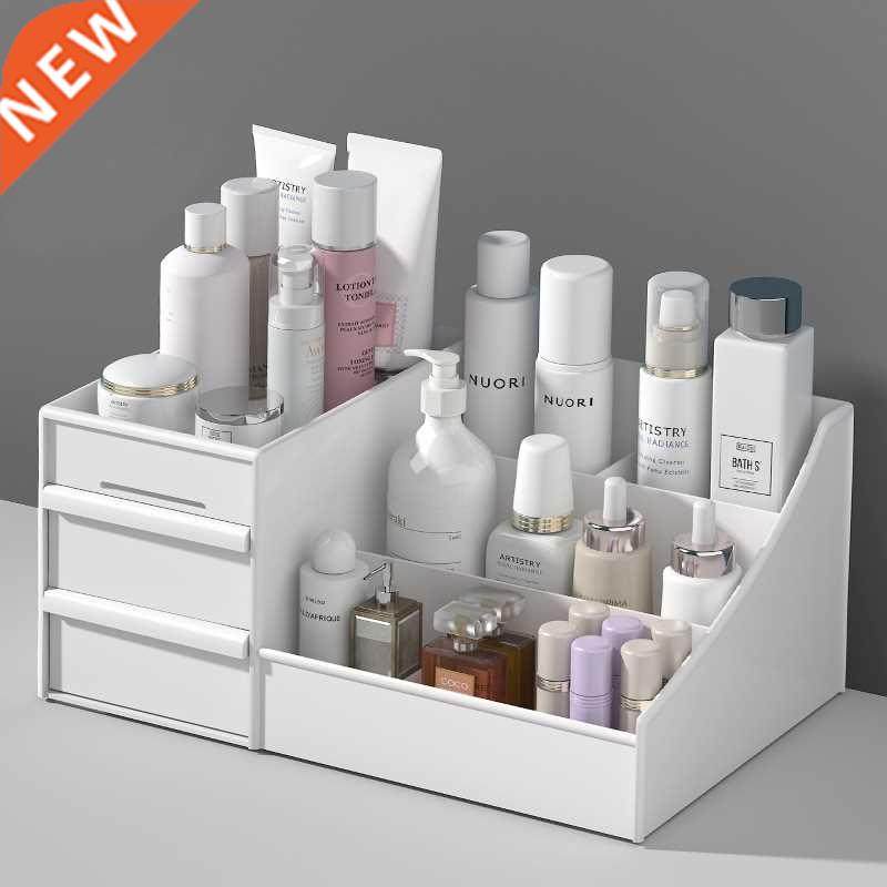 plastic bathroom skin care products storage box brush lipsti