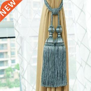 Retro Curtain Tapestry Hanging Tassels Hanging Ball Ropes