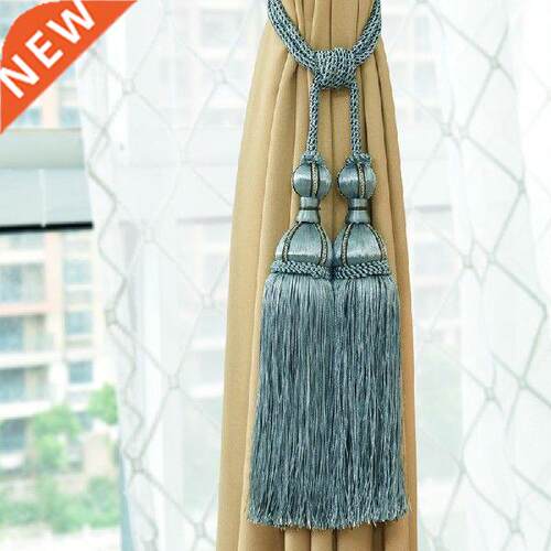 Retro Curtain Tapestry Hanging Tassels Hanging Ball Ropes