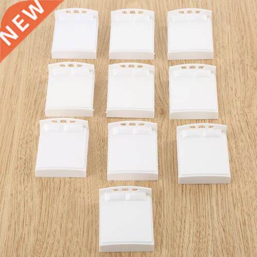 10pcs White 1/50 O Scle Double Bed Model Dolls House Bedroo