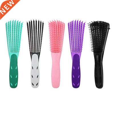 Scalp Massage Comb Curved Breathable Ribs Claw Comb