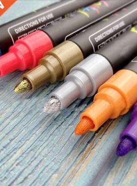 Colorful Permanent Markers Works on Plastic Wood Stone Metal
