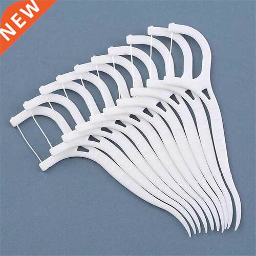 100 sztuk/partia jednorazowe Dental Flosser Interdental Brus