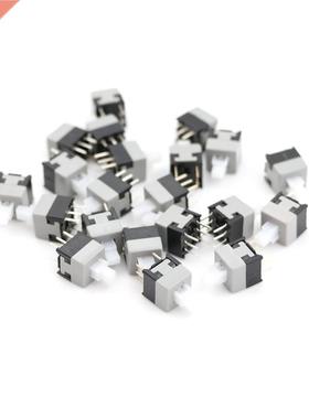 20pcs 6 Pin DPDT Mini Push Button Self-locking Switch 8.5X8.