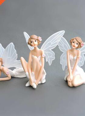 1Pc Resin Toy Figures Fairy Garden Ornaments Miniature lands