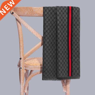 Business Winter Scarf Men High Quality Camere Scarf Retro