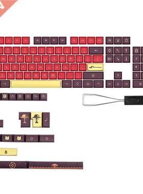 1 Set Retro Explosion Keycaps PBT Dye Subbed Keycap For Mech