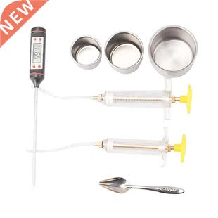 Mnul Prrot Bird Feeding Syringe Injector with Stinless