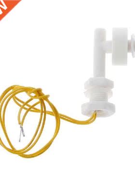 Water Level Sensor White PP Right Angle Float Switch Sense