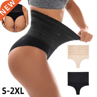 Women High Waist Shaping Panties Breathable Body Shaper Slim