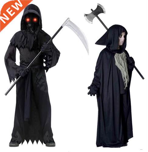 halloween children's costume cos magic cloak death cloak披风