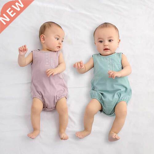 baby & kids boys girls summer cotton casual pocket print