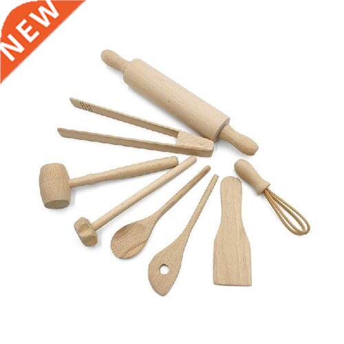 8Pcs Miniature Kitchen Toy Children’s Cooking Toys Pretend