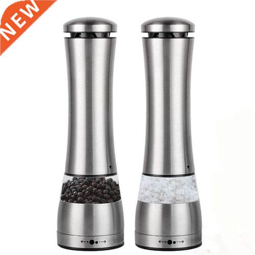 Electric Salt and Pepper Grinder Battery Powered Seasoning M