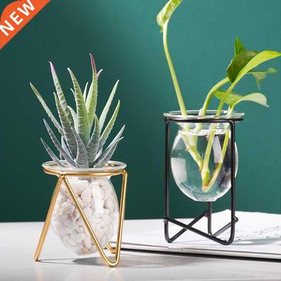 Terrarium Flower Vase For Home Hydroponic Plant Vase Glass C