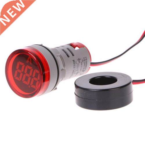 AC 220V 22mm Digital Ammeter 0-100A Current Monitor Meter Si
