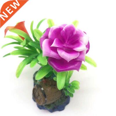 Aquarium Plants Decoration Simulation Plastic Grass Fish