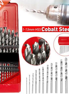 8pcs 1-1mm HSS Steel Twist Drill Bits Cobalt Drill Bit Set