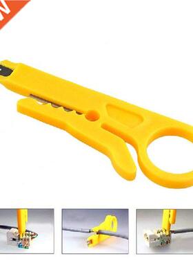 1PCs Mini Portable Wire Stripper Knife Crimper Pliers