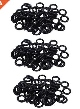 150 Pieces Black Nitrile Rubber O Ring Seals Washers 12 mm x