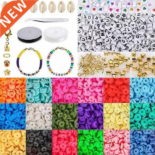 Clay Beads - 6Mm Beads For Jewelry Making, 18 Colors