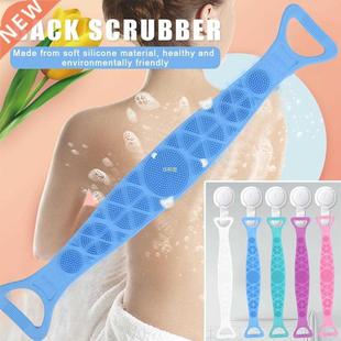 Soft Silicone Massage Towel Easy Clean Exfoliating Shower Ba