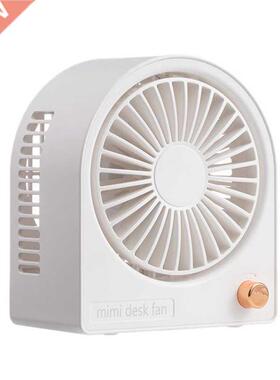 Portable Desk Fan USB Rechargeable Mini Fan with Strong