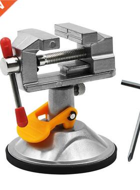 Mini Adjustable Fixed Electric Small Table Bench Vise 360 °
