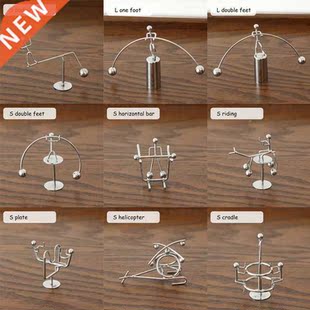 Balance Ball Home Decor Small Iron Man Weightlifting Newton