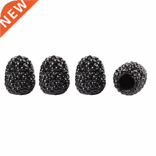 4pcs Universal Car Styling Bling Rhinestone Wheel Tire