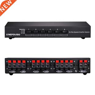 Six-way Stereo Speaker Selector Switch Amplifier Selector Bi