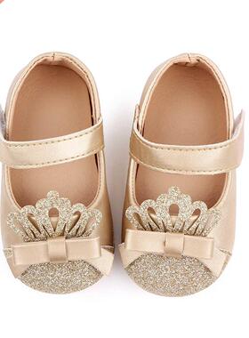 Summer baby shoes Baby Girls Sandals Crown Kids Shining Crow