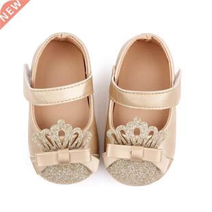 Summer baby shoes Baby Girls Sandals Crown Kids Shining Crow
