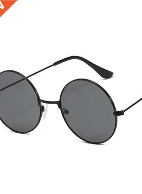 Vintage Small Round Sunglasses Woman Brand Designer Sunglass