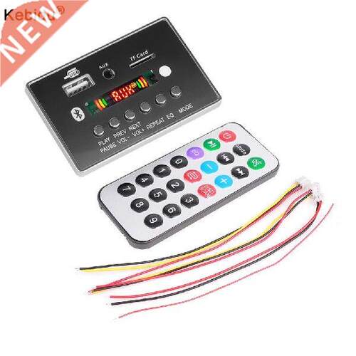 5V 12V Bluetooth 5.0 Wireless MP3 WMA Decoder Board Car