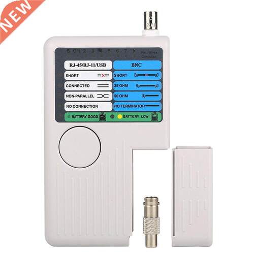 New Remote RJ11 RJ45 USB BNC LN Network Cble Tester For UT