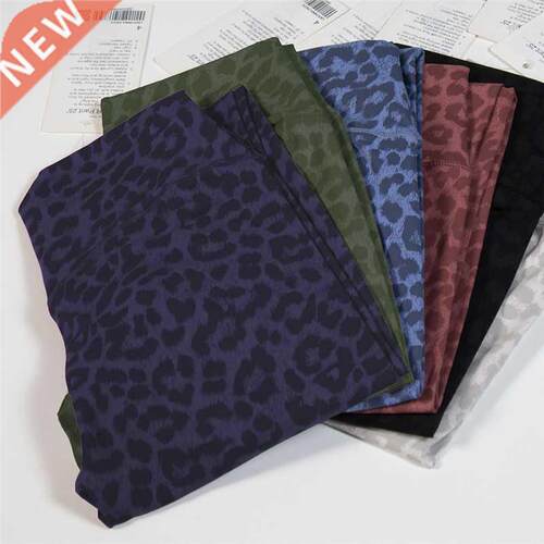 Lulu High Waist Yoga Leggings Leopard Camouflage Print Fitne