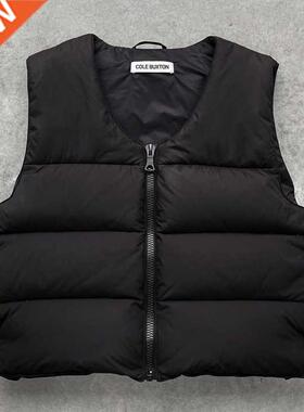 Men Women Sleeveless Coats Outerwear Vest PUFFER Parkas Cole