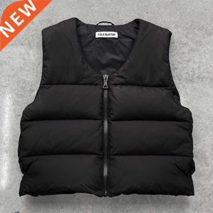 Men Women Sleeveless Coats Outerwear Vest PUFFER Parkas Cole