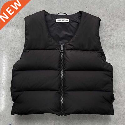 Men Women Sleeveless Coats Outerwear Vest PUFFER Parkas Cole