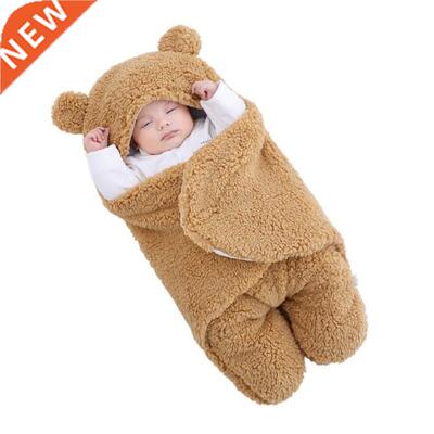 Baby Sleeping Bag Ultra-Soft Fluffy Fleece Newborn Receiving