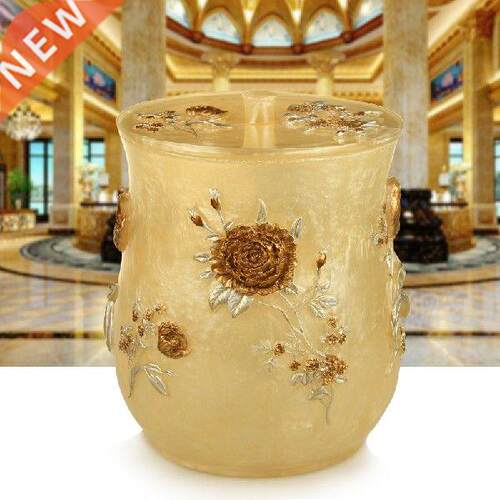 Paper Bathroom Bucket Recycling Garbage Basket Table Tra