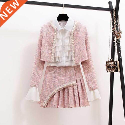New 2021 High Quality Women Autumn Winter 3 Piece Sets La