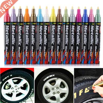 New Permanent Tyre Paint Pen Car Motorcycle Bike Creative Ma