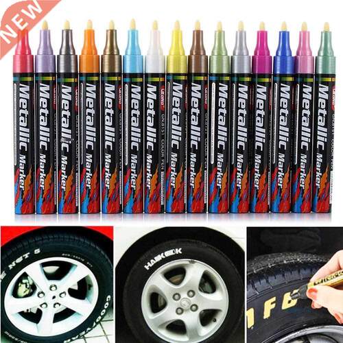 New Permanent Tyre Paint Pen Car Motorcycle Bike Creative Ma
