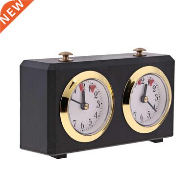 Retro Analog Chess Clock Timer - Wind-Up Mechanical Chess Cl