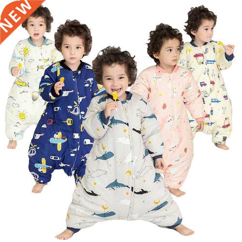 Toddler Winter Sleeping Bags Infant Warm Cotton Pajamas Litt