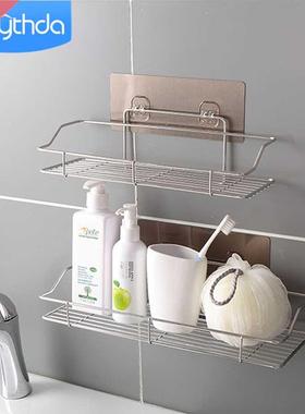 Hapythda Stainless Steel Bathroom Storage Shelf Shower Organ