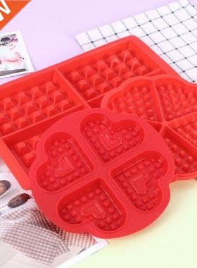 Waffle Maker Oven Waffles Mold Tray Silicone Mould Pan