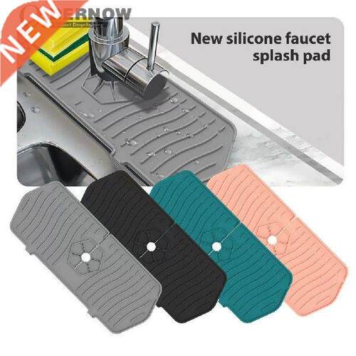 Silicone Faucet Mat Kitchen Sink Splash Guard Bathroom